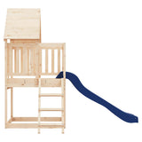 Outdoor Playset Solid Wood Pine - Top-Down View