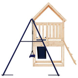 Outdoor Playset Solid Wood Pine - Top-Down View