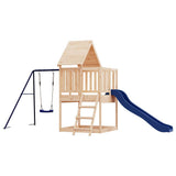 Outdoor Playset Solid Wood Pine - Close-Up Angle