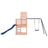 Outdoor Playset Solid Wood Douglas - Rear View