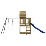 Outdoor Playset Impregnated Wood Pine - Side View