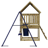 Outdoor Playset Impregnated Wood Pine - Top-Down View
