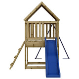 Outdoor Playset Impregnated Wood Pine - 45-Degree Angle