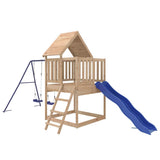 Outdoor Playset Solid Wood Pine - Side View