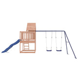 Outdoor Playset Solid Wood Douglas - Rear View