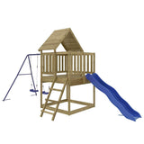 Outdoor Playset Impregnated Wood Pine - Side View