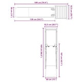 Outdoor Playset Solid Wood Pine - Extra Image