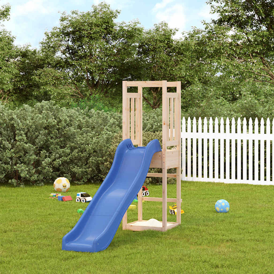 Outdoor Playset Solid Wood Pine