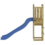 Outdoor Playset Impregnated Wood Pine - Rear View
