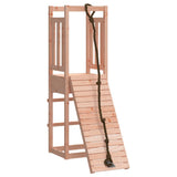 Playhouse with Climbing Wall Solid Wood Douglas - Front View