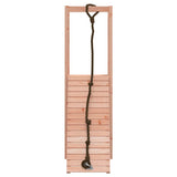 Playhouse with Climbing Wall Solid Wood Douglas - Top-Down View