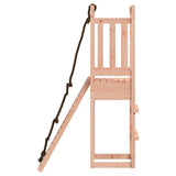 Playhouse with Climbing Wall Solid Wood Douglas - 45-Degree Angle