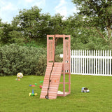 Playhouse with Climbing Wall Solid Wood Douglas