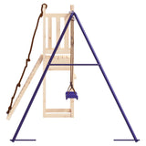 Outdoor Playset Solid Wood Pine - 45-Degree Angle