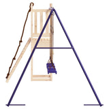 Outdoor Playset Solid Wood Pine - 45-Degree Angle