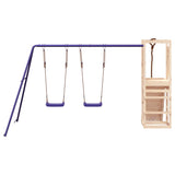 Outdoor Playset Solid Wood Pine - Close-Up Angle