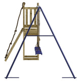 Outdoor Playset Impregnated Wood Pine - 45-Degree Angle