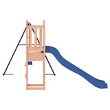 Outdoor Playset Solid Wood Douglas - Rear View