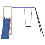 Outdoor Playset Impregnated Wood Pine - Top-Down View