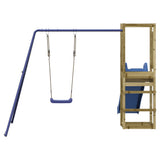 Outdoor Playset Impregnated Wood Pine - Close-Up Angle