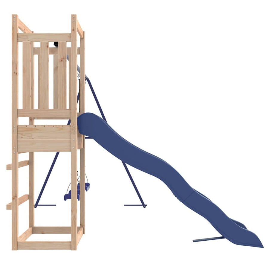 Outdoor Playset Solid Wood Pine