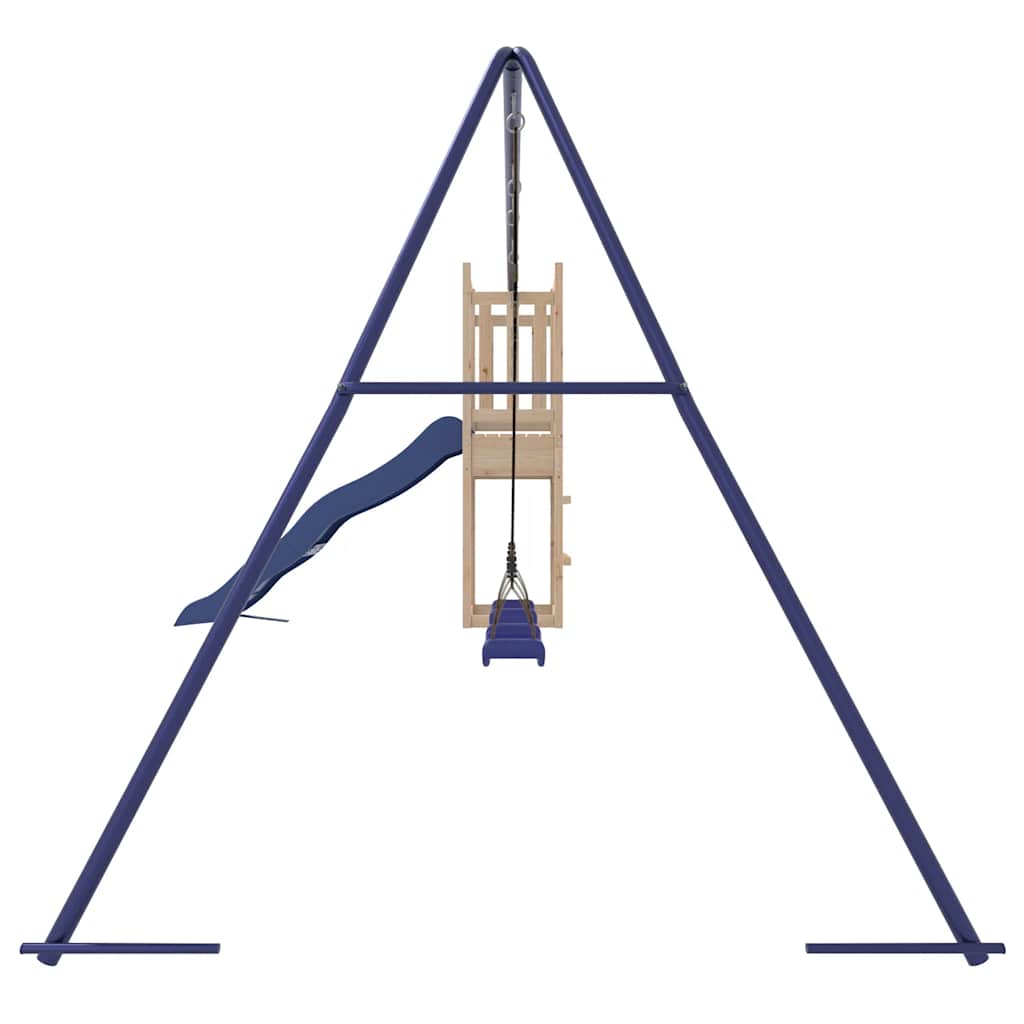 Outdoor Playset Solid Wood Pine