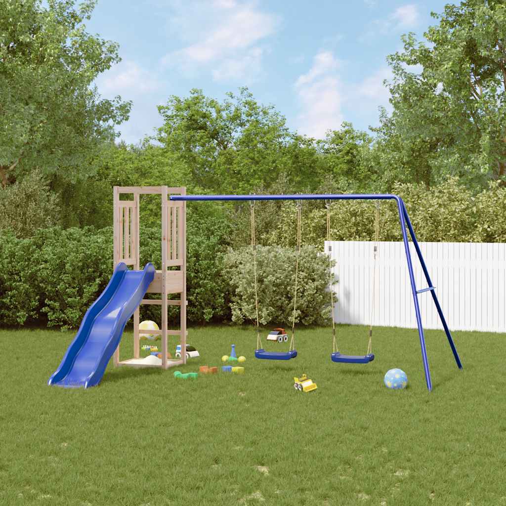 Outdoor Playset Solid Wood Pine