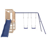 Outdoor Playset Solid Wood Pine - Top-Down View