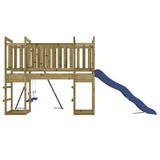 Outdoor Playset Impregnated Wood Pine - 45-Degree Angle