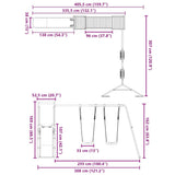 Outdoor Playset Impregnated Wood Pine - Extra Image