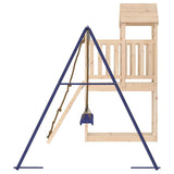 Outdoor Playset Solid Wood Pine - 45-Degree Angle