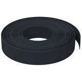 Garden Edgings 3 pcs Black 10 m 10 cm Polyethylene - Top-Down View