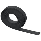 Garden Edgings 3 pcs Black 10 m 10 cm Polyethylene - 45-Degree Angle