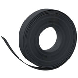 Garden Edgings 4 pcs Black 10 m 10 cm Polyethylene