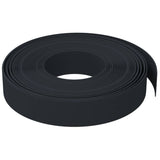 Garden Edgings 4 pcs Black 10 m 10 cm Polyethylene