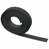 Garden Edgings 5 pcs Black 10 m 10 cm Polyethylene - 45-Degree Angle