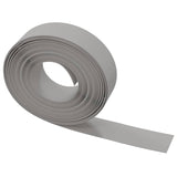 Garden Edgings 3 pcs Grey 10 m 15 cm Polyethylene - Top-Down View