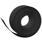 Garden Edgings 2 pcs Black 10 m 20 cm Polyethylene