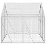Aviary Silver 1.79x2x1.85 m Aluminium - Top-Down View