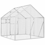 Aviary Silver 1.79x2x1.85 m Aluminium