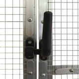 Aviary Silver 1.79x4x1.85 m Aluminium - Rear View