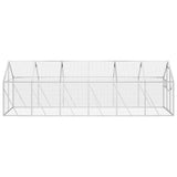 Aviary Silver 1.79x6x1.85 m Aluminium