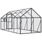 Aviary Anthracite 1.79x4x1.85 m Aluminium