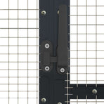 Aviary Anthracite 1.79x4x1.85 m Aluminium