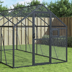 Aviary Anthracite 1.79x4x1.85 m Aluminium