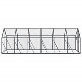 Aviary Anthracite 1.79x6x1.85 m Aluminium - Top-Down View