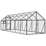 Aviary Anthracite 1.79x6x1.85 m Aluminium