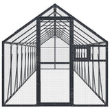 Aviary Anthracite 1.79x10x1.85 m Aluminium