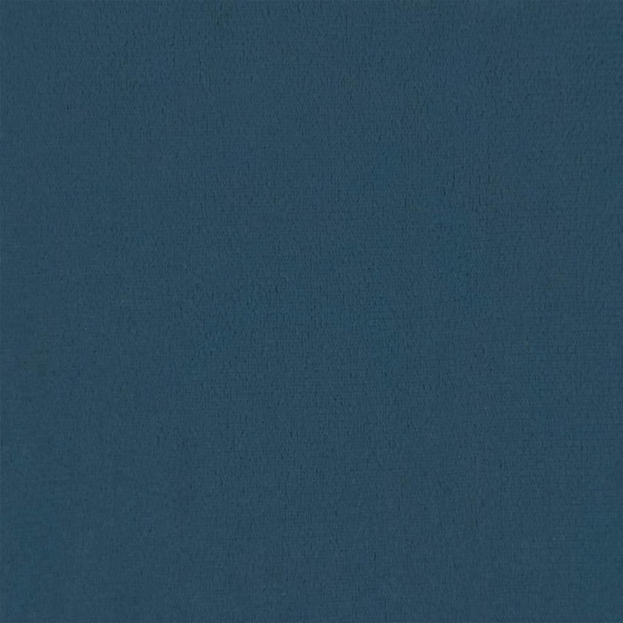 High Back Chair Blue Velvet Button Design