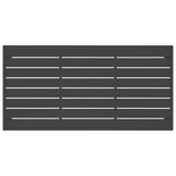 Garden Coffee Table Anthracite 110x55x35cm Steel
